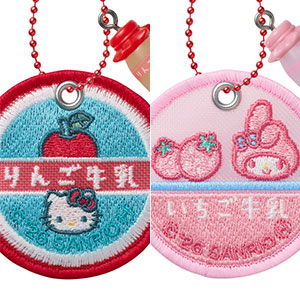 サンリオキャラクターズ ミルクキャップシアーチャーム＆チョコボーロ 10個入りBOX (食玩)