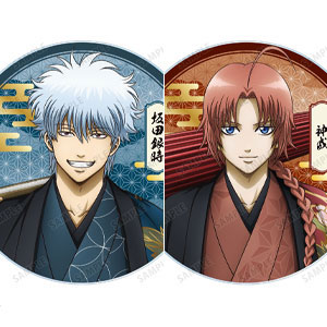 銀魂 描き下ろし 片面花柄和装ver. トレーディングアクリルコースター 8個入りBOX