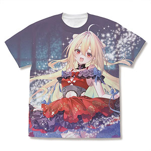 ひきこまり吸血姫の悶々 描き下ろし テラコマリ・ガンデスブラッド フルグラフィックTシャツ 20th Anniversary Ver./WHITE-L