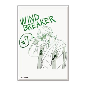 WIND BREAKER アフレコ台本イラストスクエアマグネット 十亀条