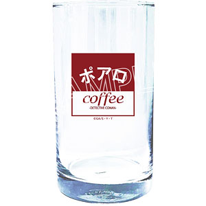 名探偵コナン 喫茶ポアロシリーズ グラス 看板ロゴ