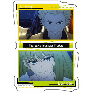 TVアニメ『Fate/strange Fake』 ダイカットステッカー アーチャー＆ランサー