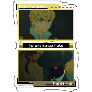 TVアニメ『Fate/strange Fake』 ダイカットステッカー フラット・エスカルドス＆バーサーカー