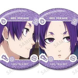 TVアニメ『ブルーロック』 烏旅人 場面写グリッター缶バッジ2個セット