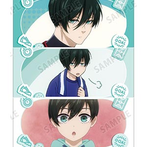 TVアニメ『ブルーロック』 潔世一 場面写イラストカード3枚セット