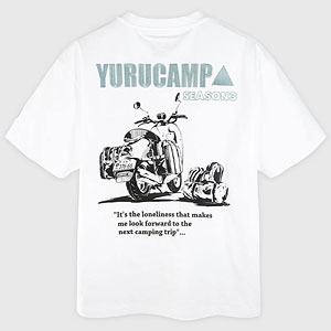 TVアニメ『ゆるキャン△ SEASON3』 Tシャツ リンバイクgraphicシリーズ L
