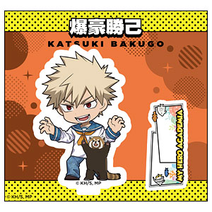 アニメ『僕のヒーローアカデミア』 ミニキャラアクリルスタンド 爆豪勝己 海の生きものたちと一緒にPLUS ULTRA