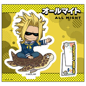 アニメ『僕のヒーローアカデミア』 ミニキャラアクリルスタンド オールマイト 海の生きものたちと一緒にPLUS ULTRA