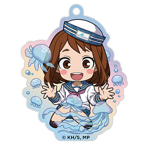 アニメ『僕のヒーローアカデミア』 オーロラアクリルキーホルダー 麗日お茶子 海の生きものたちと一緒にPLUS ULTRA