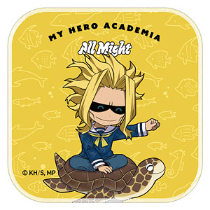 アニメ『僕のヒーローアカデミア』 ハンドタオル オールマイト 海の生きものたちと一緒にPLUS ULTRA