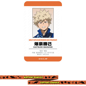 アニメ『僕のヒーローアカデミア』 カード付ネックストラップ 爆豪勝己 海の生きものたちと一緒にPLUS ULTRA