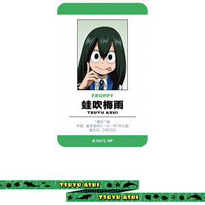 アニメ『僕のヒーローアカデミア』 カード付ネックストラップ 蛙吹梅雨 海の生きものたちと一緒にPLUS ULTRA