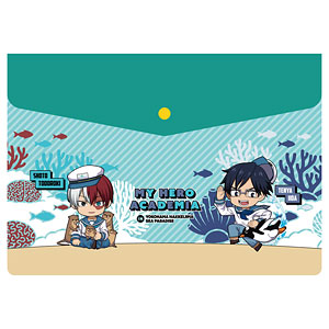 アニメ『僕のヒーローアカデミア』 エンベロープケース 飯田天哉＆轟焦凍 海の生きものたちと一緒にPLUS ULTRA