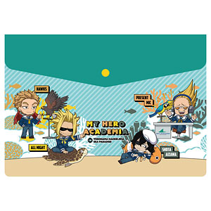 アニメ 僕のヒーローアカデミア エンベロープケース オールマイト＆相澤消太＆マイク＆ホークス 海の生きものたちと一緒にPLUS ULTRA