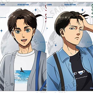 TVアニメ『進撃の巨人』 描き下ろし シミラールックver. 第2弾 ポストカード5枚セット