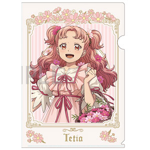 とんがり帽子のアトリエ クリアファイル テティア ドレスアップ＆フラワーver