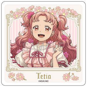 とんがり帽子のアトリエ アクリルコースター テティア ドレスアップ＆フラワーver