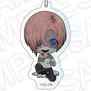 文字化化 アクリルキーホルダー 這いばい男 Rose デフォルメ ver
