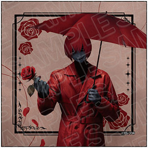 文字化化 マイクロファイバー 銀髪の男 Rose ver.[コンテンツシード