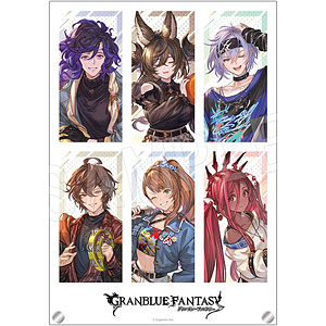 グランブルーファンタジー ホロアクリルアートパネル ROUND1コラボver. 集合