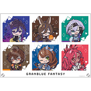 グランブルーファンタジー ホロアクリルアートパネル ROUND1コラボver. ミニキャラ