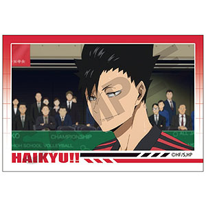 ハイキュー！！ アート缶バッジ 黒尾鉄朗