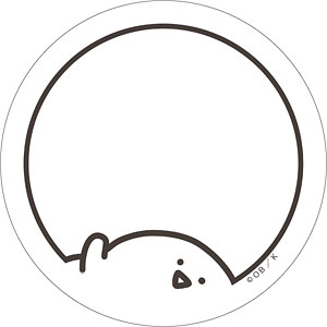 57mm缶デコカバー「お文具といっしょ」07/お文具さん ごろごろver.(描き下ろしイラスト)
