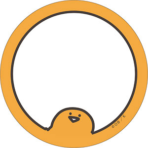 57mm缶デコカバー「お文具といっしょ」11/ゼリーさん ごろごろver.(描き下ろしイラスト)