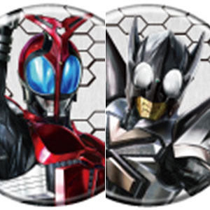 缶バッジ「仮面ライダーカブト」01/描き起こしイラスト 9個入りBOX