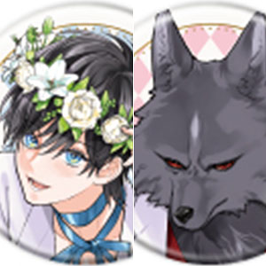 缶バッジ「獣人オメガバースシリーズ」01/描き下ろしイラスト 10個入りBOX