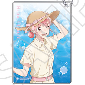 アオのハコ アクリルブロックキーホルダー 蝶野雛 ～夏色～