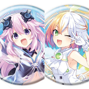 缶バッジ「超次元ゲイム ネプテューヌ」01/公式イラスト 5個入りBOX