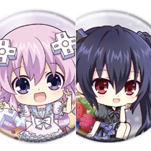 缶バッジ「超次元ゲイム ネプテューヌ」04/ミニキャライラスト 6個入りBOX
