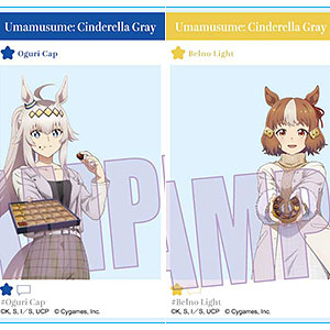 アニメ『ウマ娘 シンデレラグレイ』 トレーディングアクリルカード チョコレート 6個入りBOX