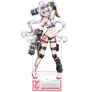 [戦姫絶唱シンフォギアXV]描き下ろし特大アクリルスタンド(クリス/サイバーミリタリー)