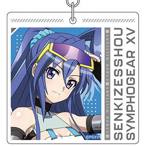 [Symphogear XV] Original Illustration Acrylic Keychain (Tsubasa/Cyber ​​Military)