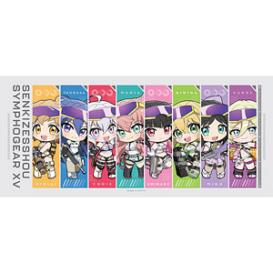 [Symphogear XV] Sports Towel (Mini Character/Cyber ​​Military)
