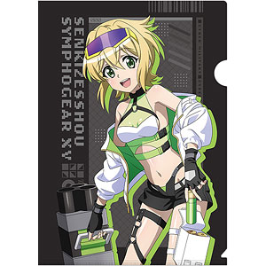 [戦姫絶唱シンフォギアXV]描き下ろしクリアファイル(切歌/サイバーミリタリー)