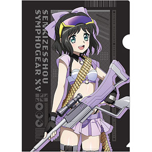 [戦姫絶唱シンフォギアXV]描き下ろしクリアファイル(未来/サイバーミリタリー)