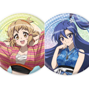 缶バッジ「戦姫絶唱シンフォギアXV」30/着物&times;Y2KVer. 描き下ろしイラスト 8個入りBOX