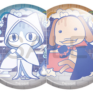 どこでもいっしょ おばけといっしょ 缶バッジセット 〈ソラ＆ピエール〉