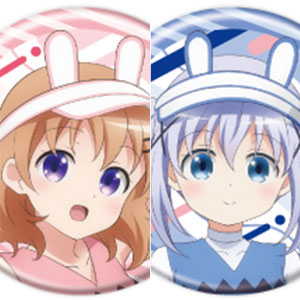 Can Badge "Is the Order a Rabbit? BLOOM" 04/Cheerleader ver. Original Illustration 5-Pack Box