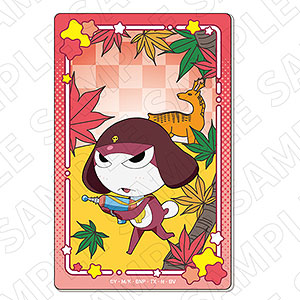 キャラディショナルトイ ケロロ軍曹 花札柄アクリルカード(ちびギロ)