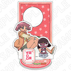 キャラディショナルトイ ケロロ軍曹 花札柄アクリルスタンド(ギロロ・夏美)