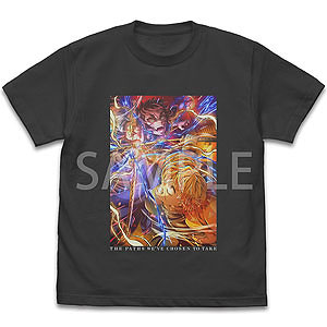 アニメ「鬼滅の刃」 善逸と獪岳フルカラーTシャツ/SUMI-XL