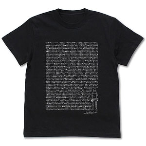 Re：ゼロから始める異世界生活 スバル 演説 Tシャツ/BLACK-S