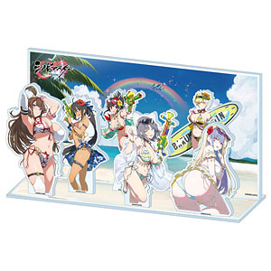 【限定販売】シノビマスター 閃乱カグラ NEW LINK アクリルジオラマ 画集描き下ろし水着Ver.