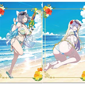 【限定販売】シノビマスター 閃乱カグラ NEW LINK A4クリアファイル4枚セット 画集描き下ろし水着Ver.[UNDER]