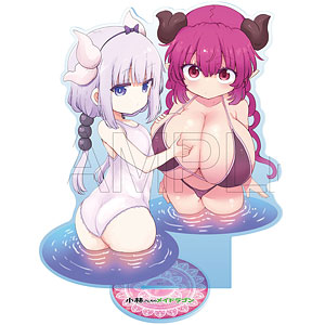 【限定販売】小林さんちのメイドラゴン 特大アクリルスタンド カンナ＆イルル 水着Ver.