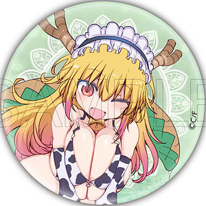 【限定販売】小林さんちのメイドラゴン 缶バッジ トール 水着Ver.